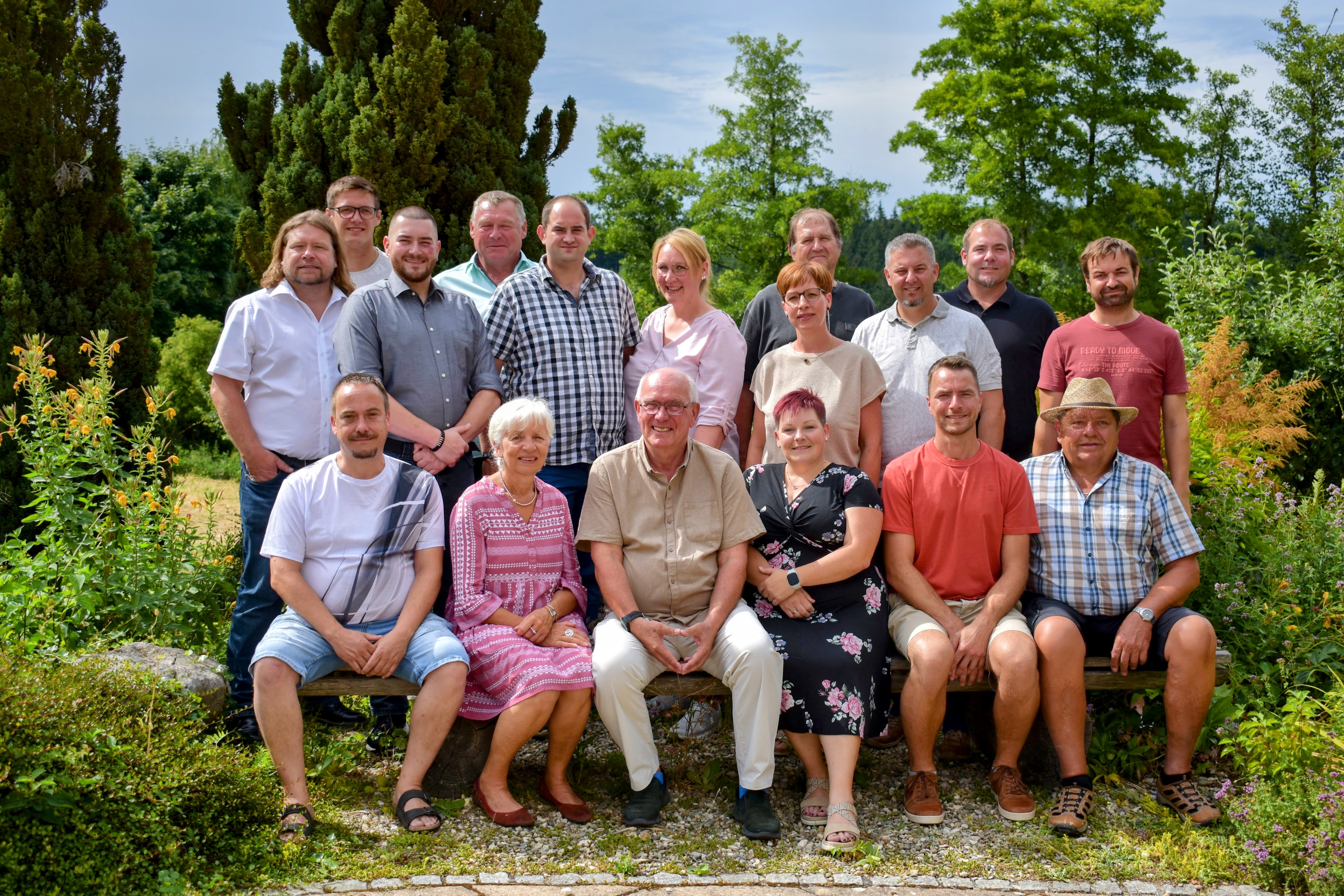 Mitglieder der Freien Wählervereinigung Schnuttenbach